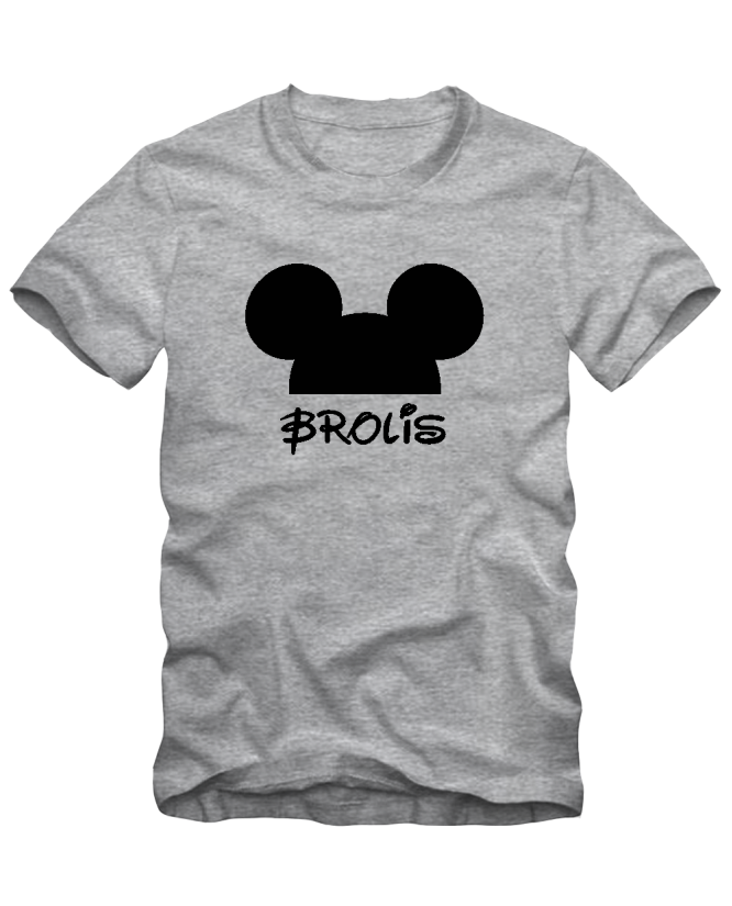 Marškinėliai Mickey brolis Marškinėliai Mickey brolis